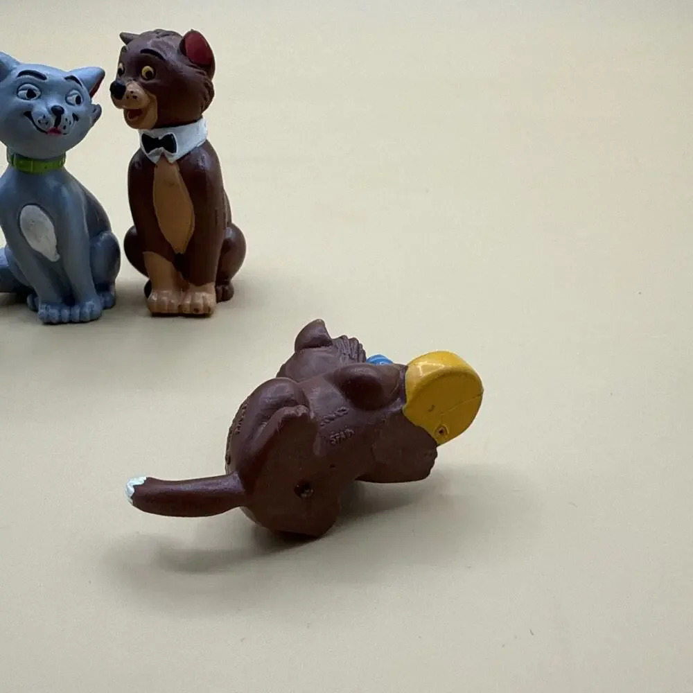 RARE ARISTOCATS Disney figurines Spain 1980s Lot Family Collectible